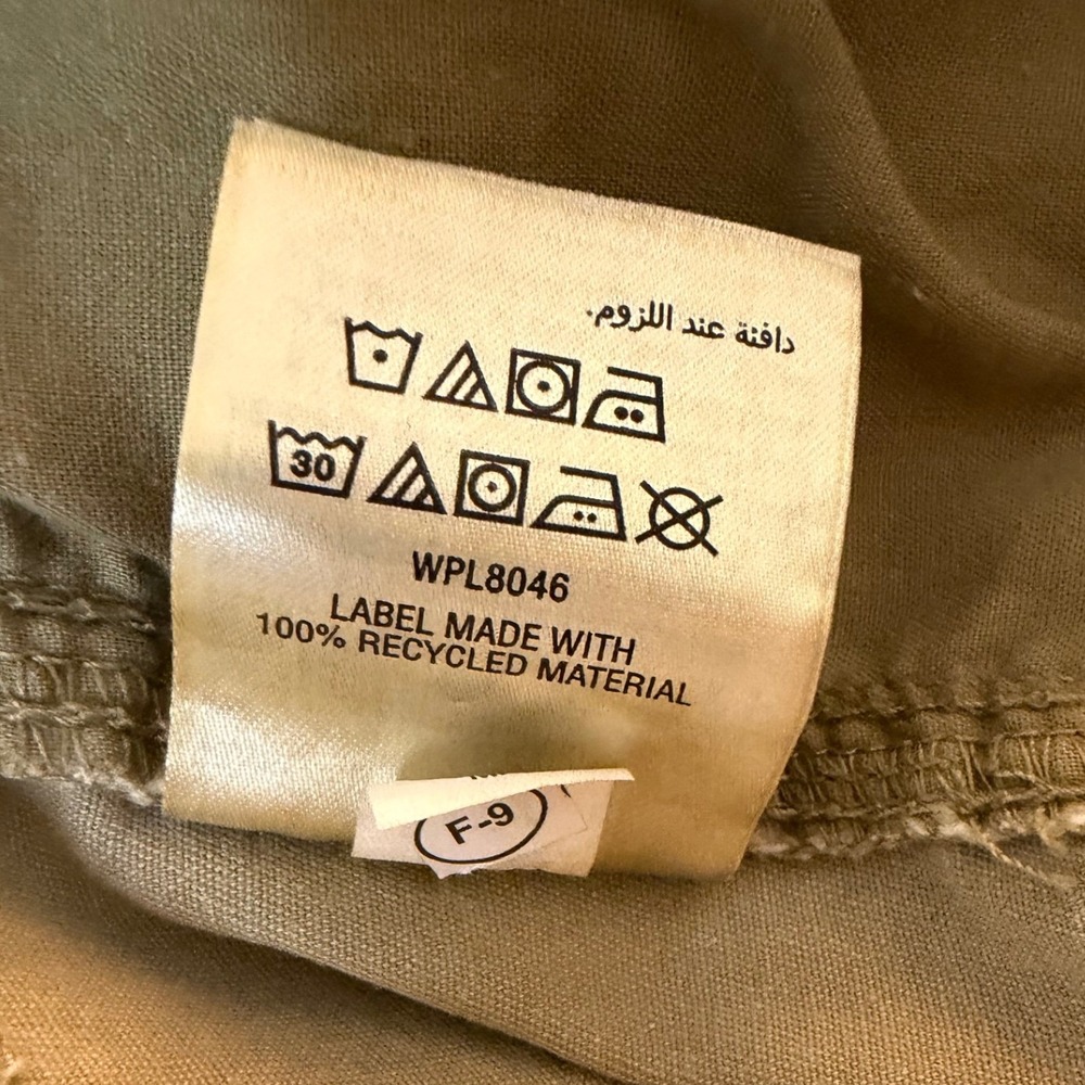 Everyday Khaki Shorts Womens Medium Safari Tan Drawstring Cuffed Stretch Outdoor - Picture 7 of 7